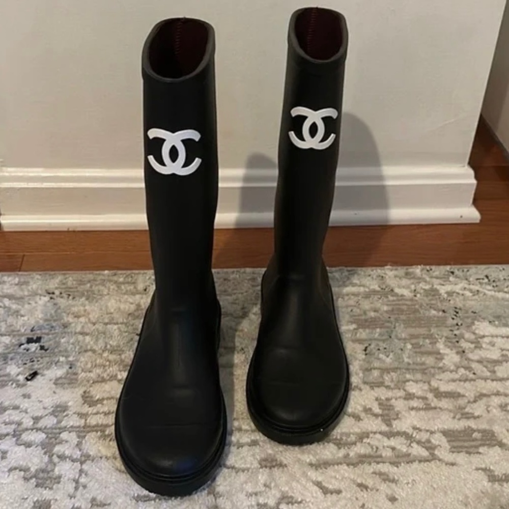 CHANEL Rain Boots